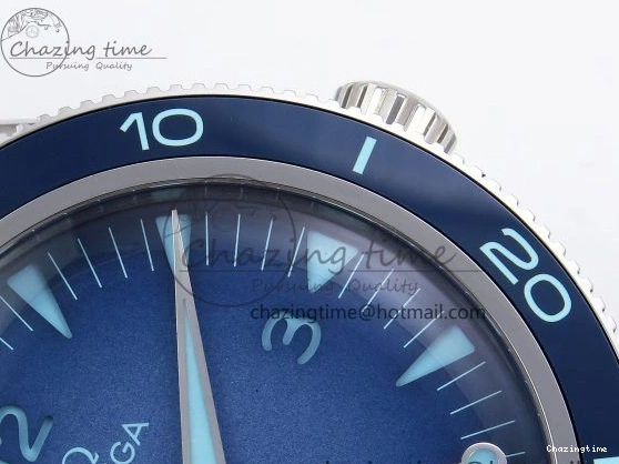 0103 Seamaster 300 Heritage VSF 1:1 Best Edition Blue Dial on SS Bracelet A8912 Super Clone Packable 7716